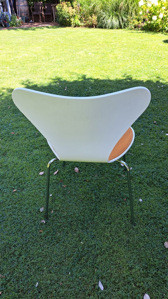 Image 1 of 5x Eetkamerstoelen Fritz Hansen Arne Jacobsen