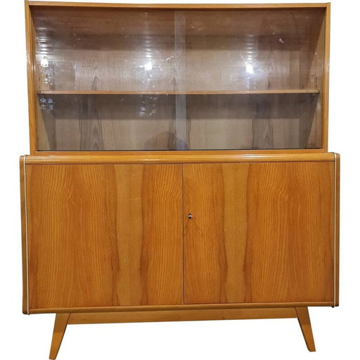 Vintage enfilade boekenkast door Hubert Nepožitek en Bohumil Landsman voor Jitona, Tsjecho-Slowakije 1960