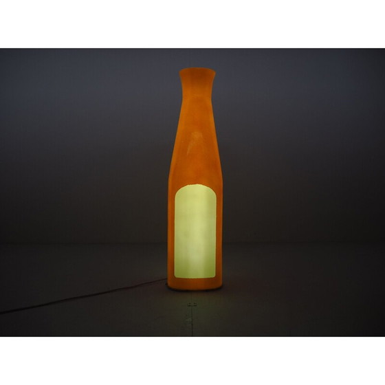Image 1 of Vintage staande lamp Fles licht teken, bar teken