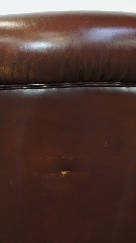 Image 1 of Vintage Schapenleren Clubfauteuil