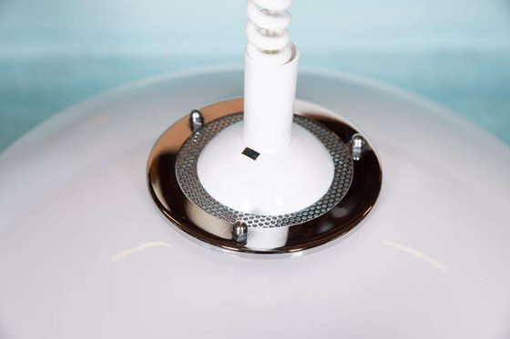 Image 1 of Vintage Scandinavische schalenlamp 60s70s Nordic hanglamp