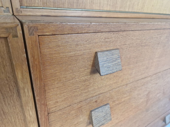 Image 1 of OMF Belgia Mid Century Modulaire Kast