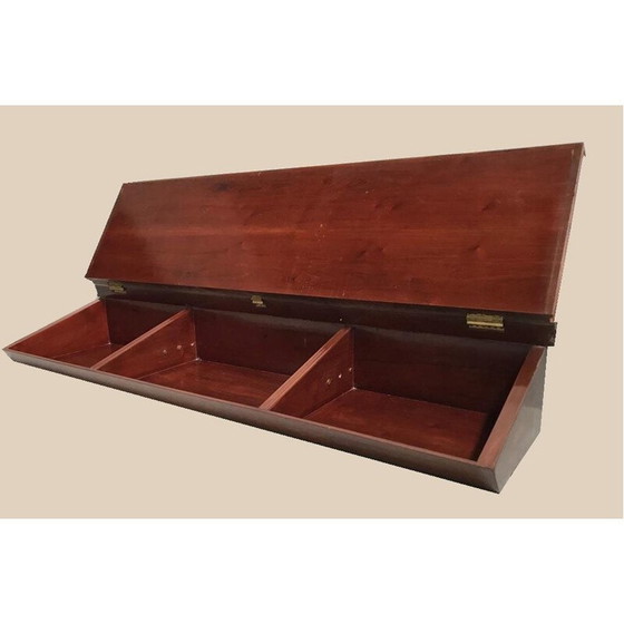 Image 1 of Vintage mahoniehouten console van Osvaldo Borsani, 1960