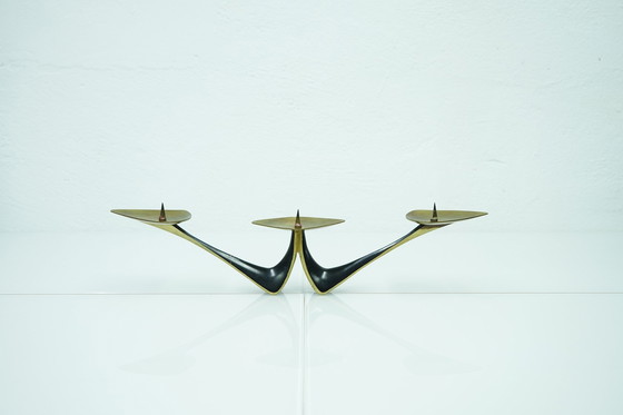 Image 1 of  Vintage kandelaar van Klaus Ullrich voor Faber & Schumacher, jaren 1950