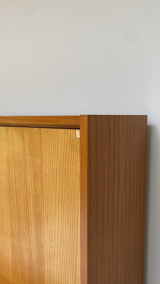 Image 1 of Vintage Teak Houten Secretaire / Kast / Bureau