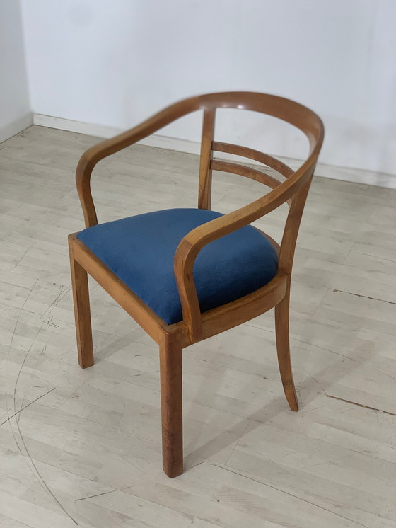 Image 1 of Mid Century stoel fauteuil bureaustoel vintage