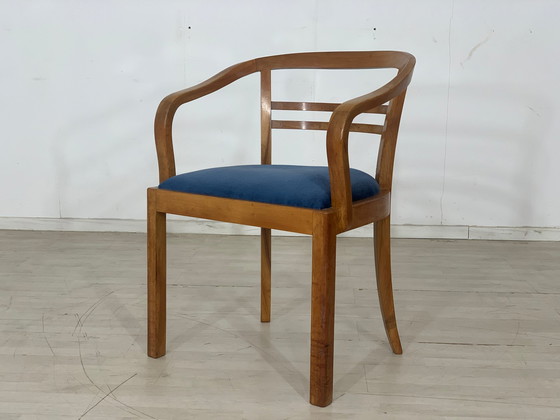 Image 1 of Mid Century stoel fauteuil bureaustoel vintage