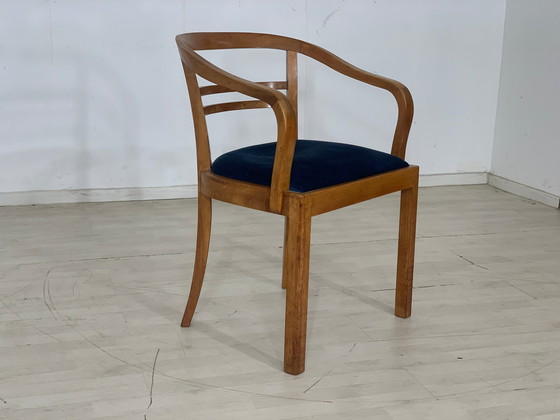 Image 1 of Mid Century stoel fauteuil bureaustoel vintage