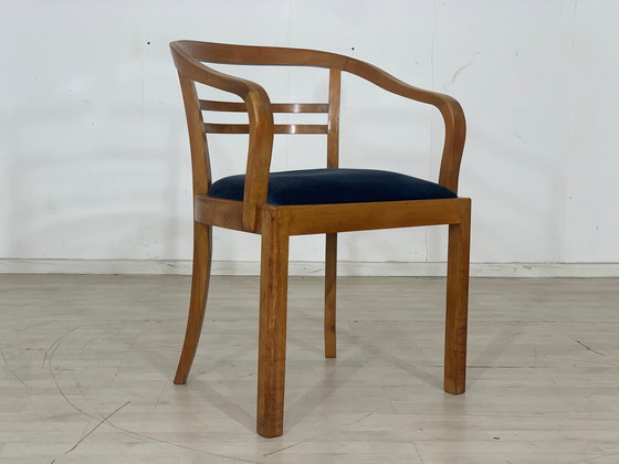 Image 1 of Mid Century stoel fauteuil bureaustoel vintage