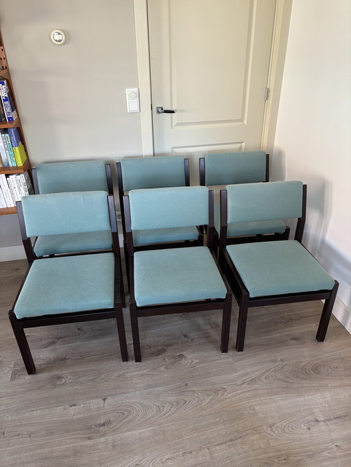 6x Pastoe Eetkamerstoelen