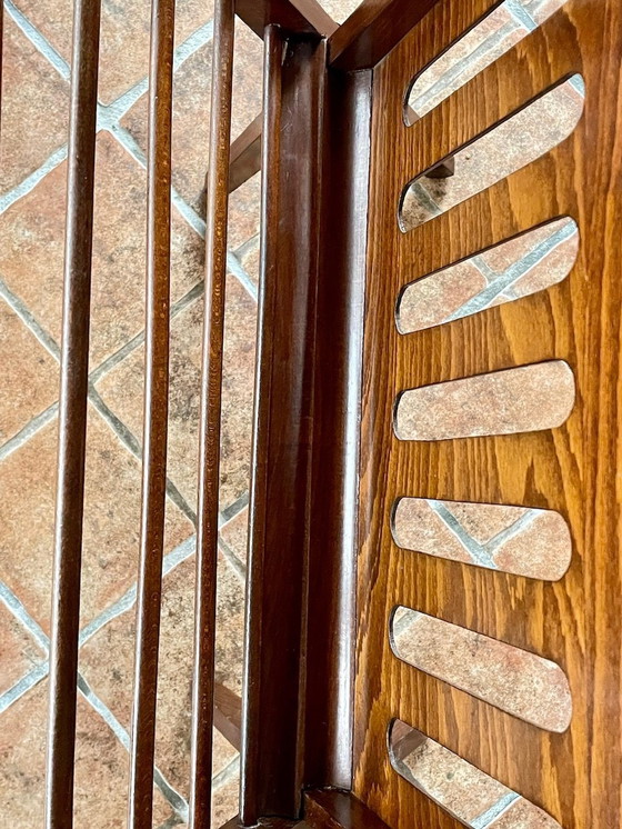 Image 1 of Mid Century, Vintage, inklapbaar tijdschriftenrek, Cees Braackman, circa 1960