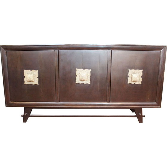 Image 1 of Vintage ebbenhouten dressoir, Italië 1940