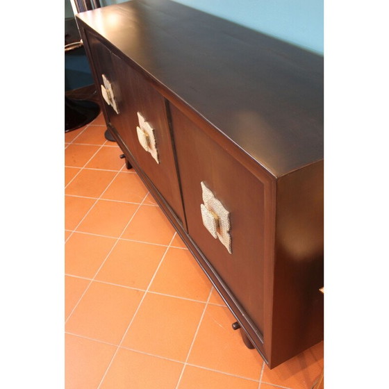 Image 1 of Vintage ebbenhouten dressoir, Italië 1940