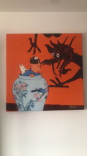 Le Lotus Bleu Kuifje, Donkersloot
