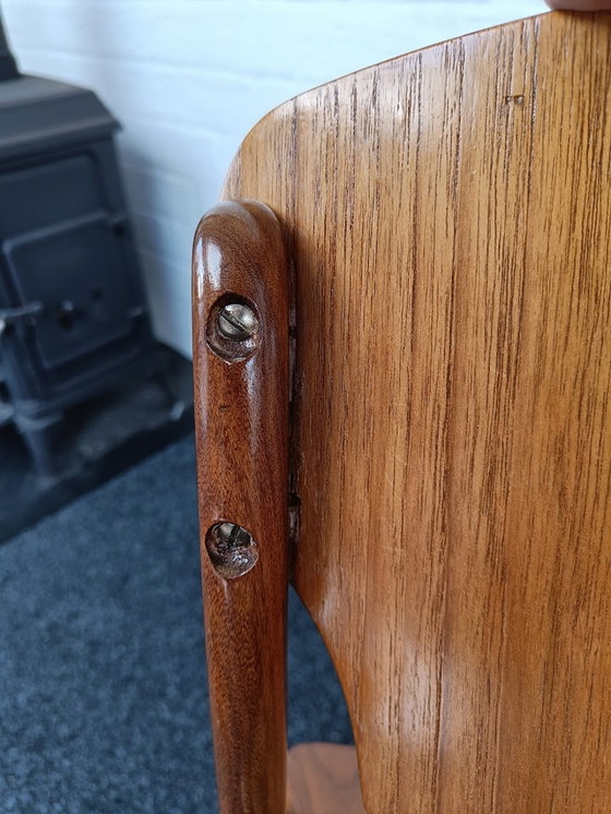 Image 1 of 4x Arne Hovmand stoel