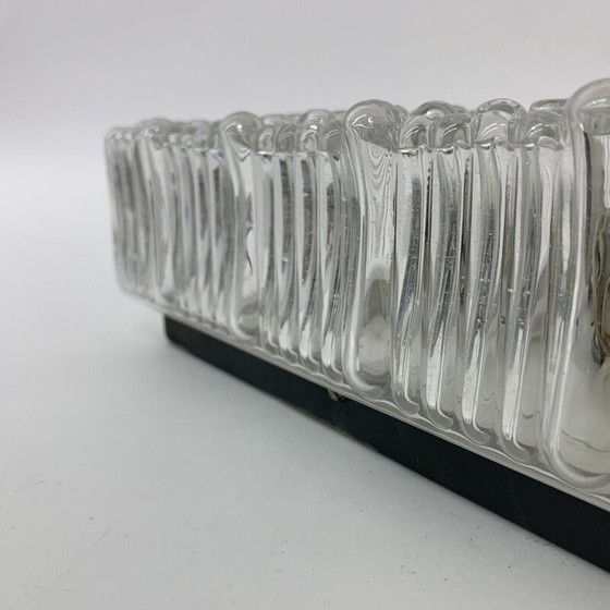 Image 1 of Vintage bubbelglas plafondlamp van Helena Tynell, 1970