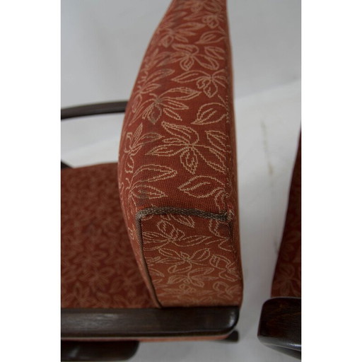 Set van 3 vintage fauteuils door Jindrich Halabala, 1940