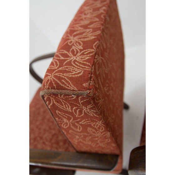 Image 1 of Set van 3 vintage fauteuils door Jindrich Halabala, 1940