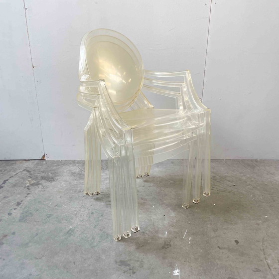 Image 1 of Kartell Louis Ghost Stoel (3x) - Philippe Starck