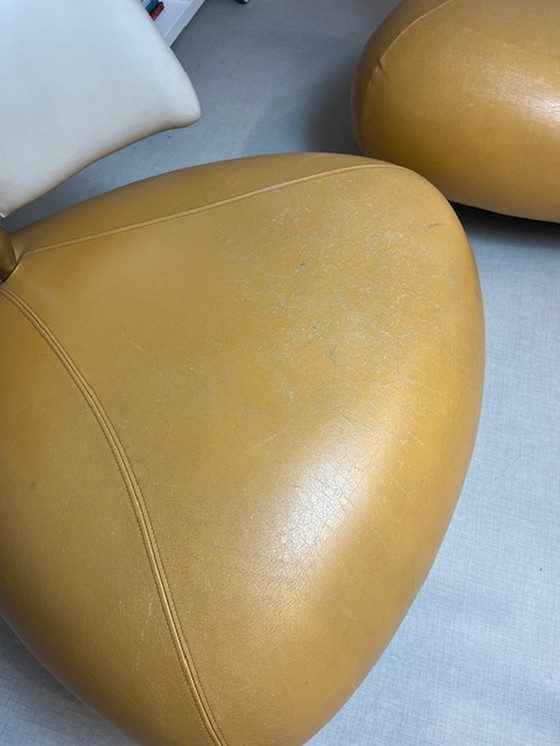 Image 1 of 2x Leolux Pallone fauteuil