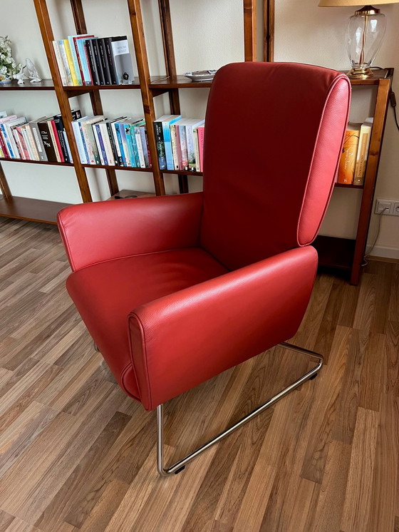 Image 1 of Söderbergs fauteuil rood