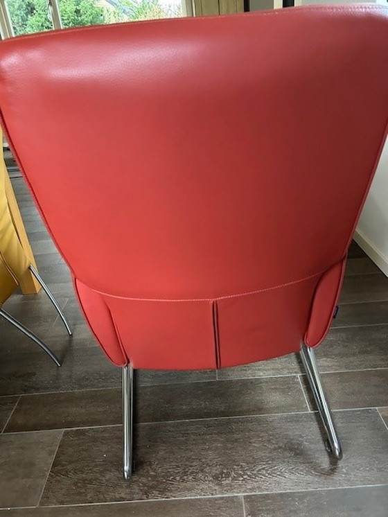 Image 1 of Söderbergs fauteuil rood