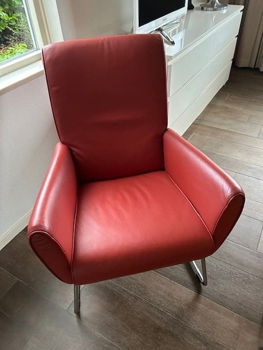 Söderbergs fauteuil rood