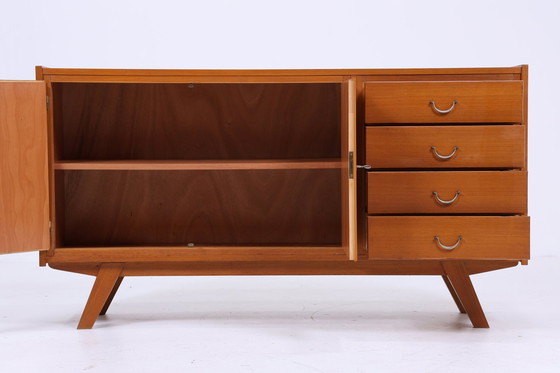 Image 1 of Vintage dressoir 70s | Mid Century TV Board | Retro dressoir met laden | Houten kast opbergruimte