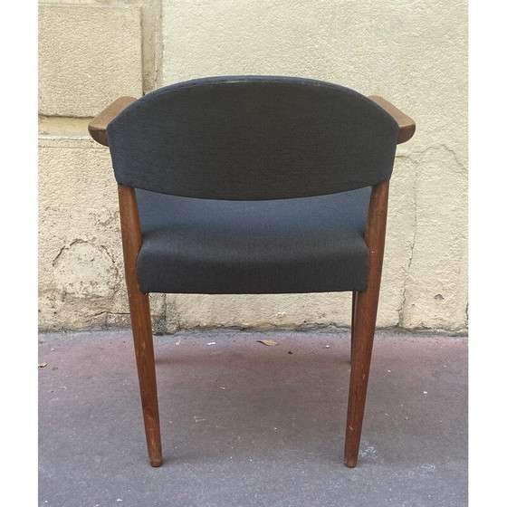 Image 1 of Vintage Deense teakhouten fauteuil, 1960