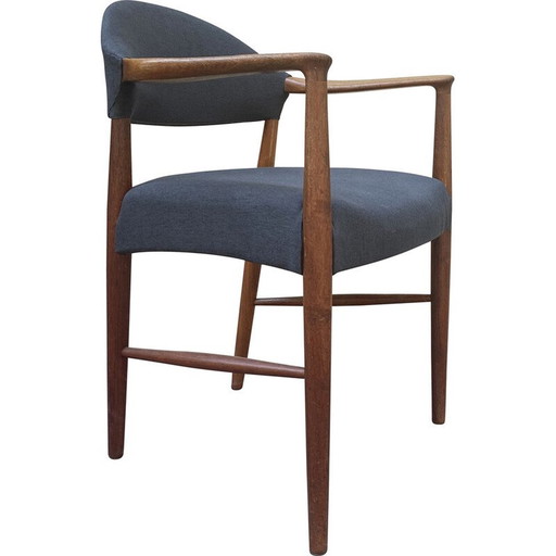 Vintage Deense teakhouten fauteuil, 1960