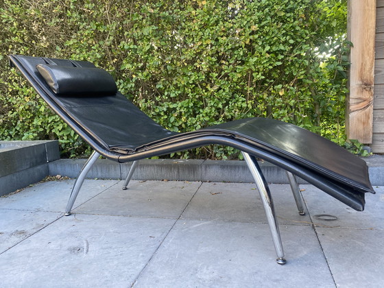 Image 1 of Vintage leren loungefauteuil