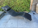 Vintage leren loungefauteuil