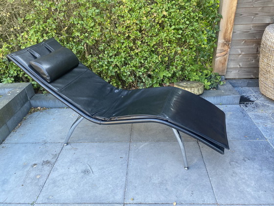 Image 1 of Vintage leren loungefauteuil