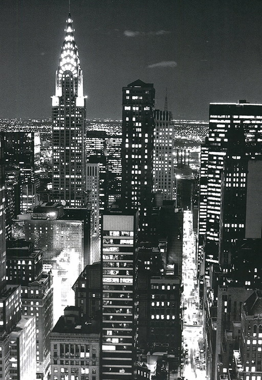 Christopher Bliss kunstfotografie - skyline van New York bij nacht