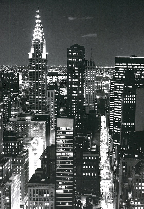 Image 1 of Christopher Bliss kunstfotografie - skyline van New York bij nacht