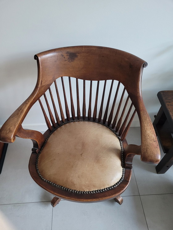 Image 1 of Vintage Captains Chair