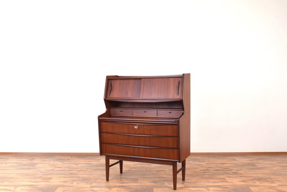 Image 1 of Mid Century Deense teakhouten secretaire, 1960S.