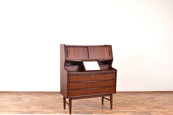 Image 1 of Mid Century Deense teakhouten secretaire, 1960S.