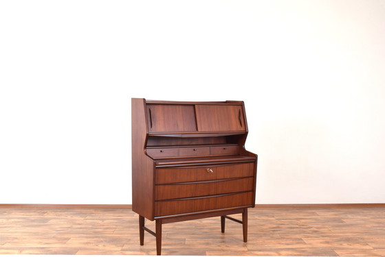 Image 1 of Mid Century Deense teakhouten secretaire, 1960S.