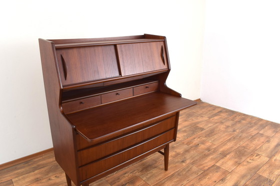 Image 1 of Mid Century Deense teakhouten secretaire, 1960S.