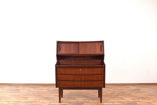 Mid Century Deense teakhouten secretaire, 1960S.