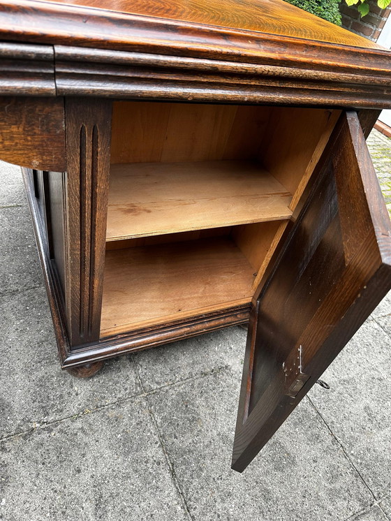 Image 1 of Klassiek Houten Bureau