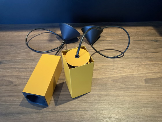 Image 1 of 2x Philips cube hanglampen