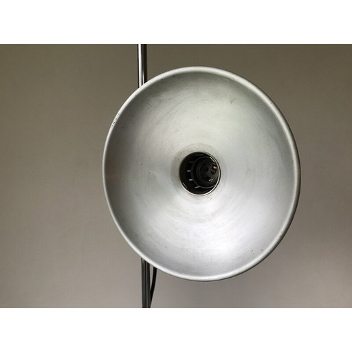 Vintage chromen vloerlamp van Alain Richard voor Disderot, jaren 1960