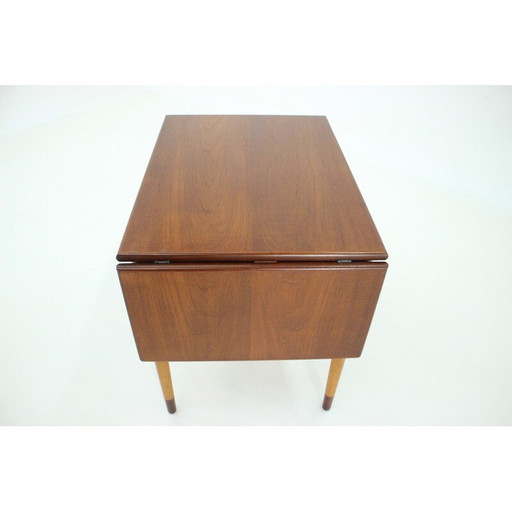 Vintage teak en eiken salontafel van Borge Mogensen voor Soborg Mobelfabric, Denemarken 1960