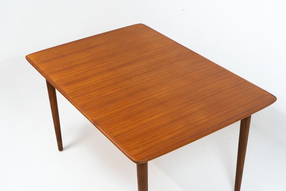 Image 1 of Grote uitschuifbare eettafel van Rastad & Relling voor Gustav Bahus (Noorwegen, 1950S).