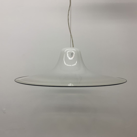 Image 1 of Vintage Leucos Murano glazen hanglamp van Renato Toso, 1970