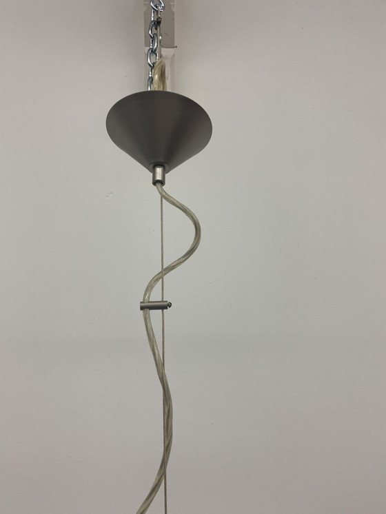 Image 1 of Vintage Leucos Murano glazen hanglamp van Renato Toso, 1970