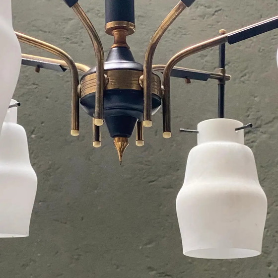 Image 1 of Vintage Italiaanse hangkroonluchter