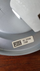 Vintage RZB Plafondlamp - Rudolf Zimmermann Bamberg
